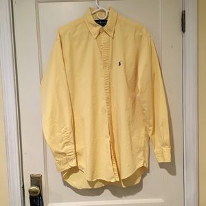 Yellow Polo Ralph Lauren Button-Down Shirt